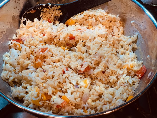 Vegetable fried rice