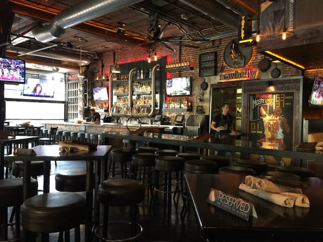 bar in the Gaslamp, San Diego